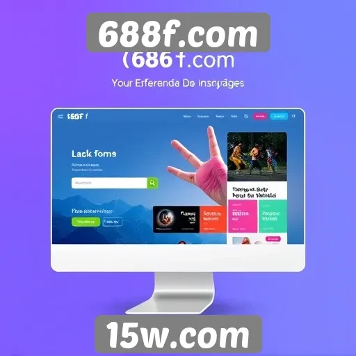 Exploração da interface do usuário do site 688f.com